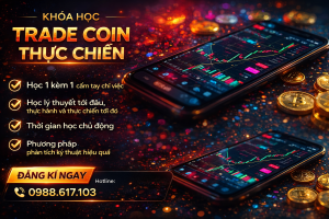 Khóa học Crypto thực chiến – Thành thạo phân tích kỹ thuật từ A-Z để kiếm tiền bền vững
